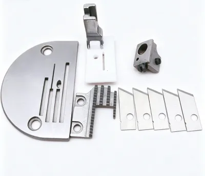 Flatbed Sewing Machine Modification with Knife Carriage Needle Position Blade Needle Plate Presser Foot Set of Sewing Components