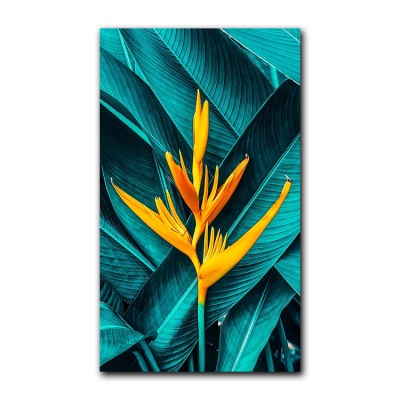 Hot Sell Art Shop Modern Green Leaves Canvas Painting Landscape Plants Posters and Prints Wall Art