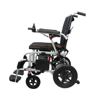 Brushless Joystick Electric Wheelchair Economy Type Elderly Mobility Aid Medical Supplies Indoor Outdoor Use