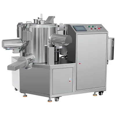 BEYER 200L SUS304 Stainless Steel Automatic Cosmetic Powder Mixer (45kW) for Eyeshadow Blush Face Powder