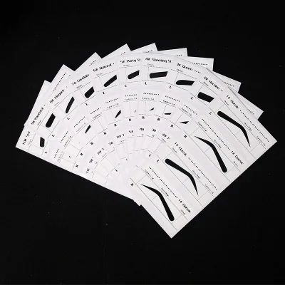 Queen Type Eyebrow Shaping Stencils Save Time Eye Tools for Beginner