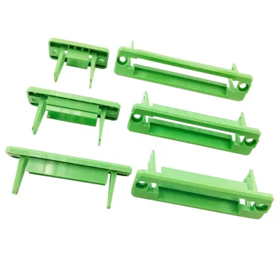 5.08mm Pitch Feed-Through Through-Wall Solderless In-Line Terminal Block Housing 2-24P