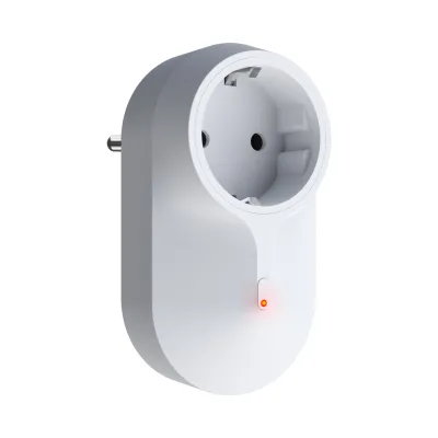 EU Smart Plug Home RF Radio Controlled Remote Control Socket with OLED Display 2300W Output 10A Current