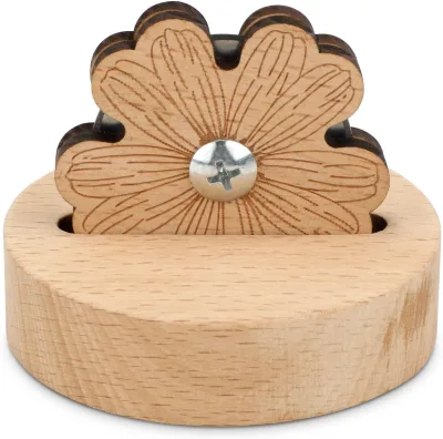 Daisy Thread Cutter, Tabletop Blade Saver Thread Cutter with Anti-Slip Stand Yarn Cutter Thread Cutting Tools for Sewing Seam