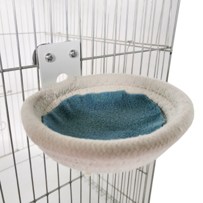 Woven Cotton Rope Bird Nest, Breeding Nest, Canary Nest, Bird Nest for Small and Medium-sized Birds
