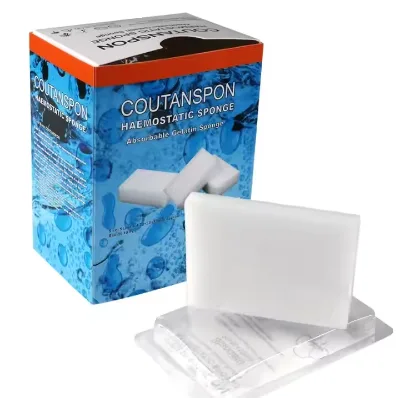 High Quality Disposable Hemostatic Sponge Surgical and Dental Use Hemostasis Medical Sponge