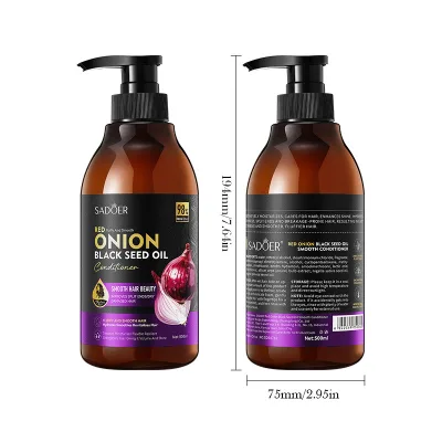 Onion Black Seed Oil Smooth Hair Conditioner Soft and Smooth Hair Conditioner