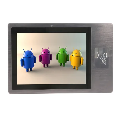 INNODA Android Tablet Pc Rj45 Poe Powered 15'' 17'' Inch Touch Panel Pc With Card Reader RFID / NFC panel pc
