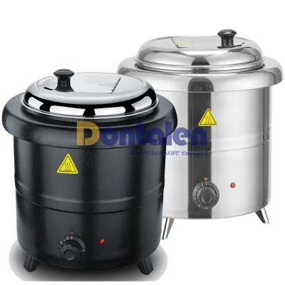 Soup Pot Stainless Steel Stock Pot Soup Chafing 10L Soup Maker
