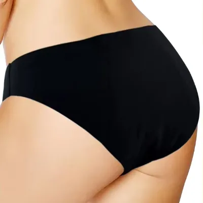 IntiflowerJRH0805 Teen Period Panties 4 Layers Leakproof Floral Print Cotton Menstrual Underwear Napkin for Teenage