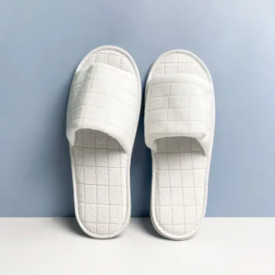 Factory Best-selling Star Rated Hotel Disposable Slippers, Non-woven EVA Anti slip Slippers, Support Customization