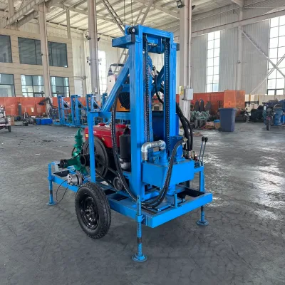 Reliable Quality Diesel Water Well Drilling Rig Versatile 200m Drilling Depth Water Well Drill Equipment