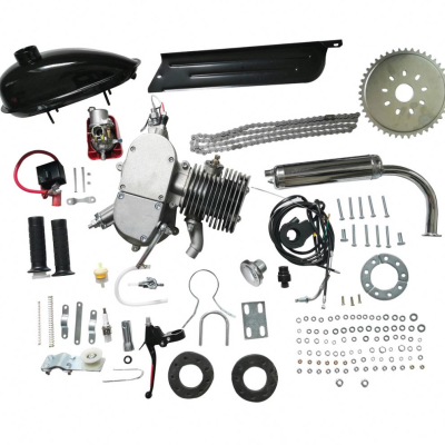 2021 New 48Cc 49Cc 50Cc 80Cc 100Cc 110Cc Petrol Bike Motor Kit Black