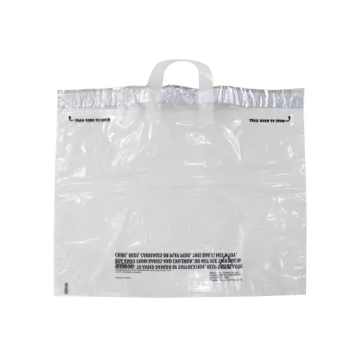 PE Recyclable Custom Logo Printing Transparent Flower Bouquet Packaging Bag Pvc Hand Carrier Flowers Gift Pouch