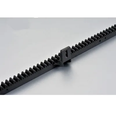 Standard Tooth Type PA66 Nylon Gear Rack Good Flexibility for Electric Gate Drive Parts