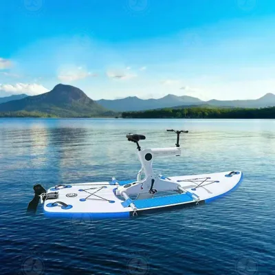 Premium Adjustable Water Bike with Superior Stability for Recreational Aquatic Cycling
