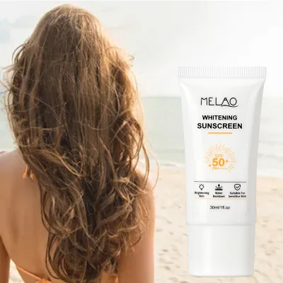 Natural Organic Korean Sunscreen Black Skin Brightening Sunscreen