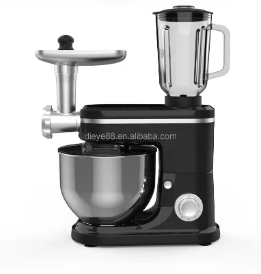 Wholesale 8-Liter All-in-One Minced Meat Machine Multifunctional Electric Dough Mixer Dough Hook Small Household Plastic Kitchen