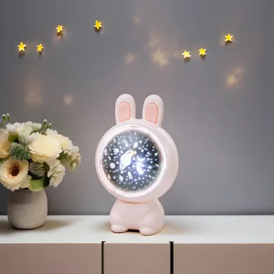Cute Star Projector Perfect Bedroom Night Light for Babies and Kids-Ideal for Relaxation, Study, Meditation - Stress Relief Gift