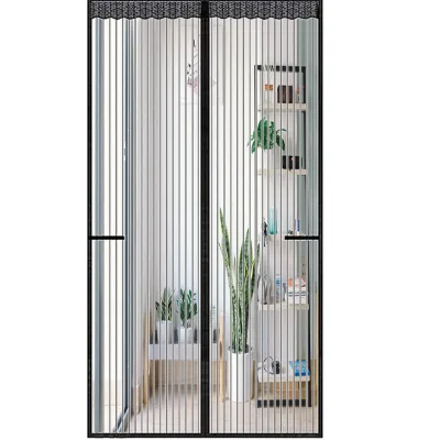 Invisible Magnetic Screen Door Curtain and Magnetic Screen Door Curtain for Bedroom Doors