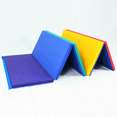 Multicolor Fitness Foam Folding Panel Tumbling Mats Gymnastics