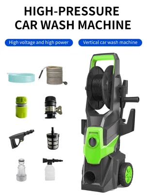 Factory Direct Electric High Pressure Washer Portable Power Car Wash Machine OEM Custom Logo for Commercial & Home Use
