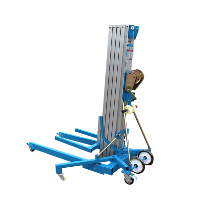3.5m to 7.9m Material Lift for Indoor Work Shop Use