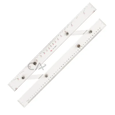 Cya New Navigation Parallel Lines Making Tool Ruler 40cm & 16'' Folding Parallel Plotter NPR40