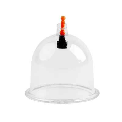 Chinese Medical Transparent Vacuum Suction Silicone Massage Cup Cupping Cups