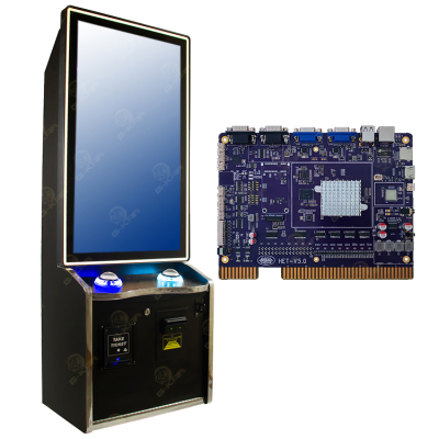 Wholesale Popular High Quality 43" Screen Skill Game Machine Power 4 Game