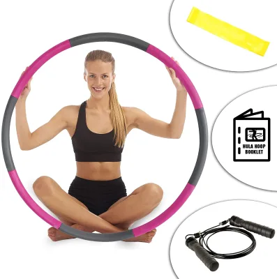 Loss Weight Hula Plastic Tube Detachable Hula Ring