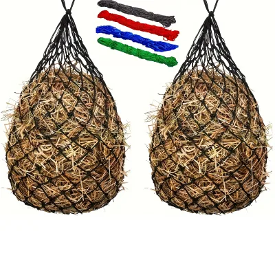 1pcs Horse Hay Net, Slow Feed Hay Bag, Feeding Net for Horse Sheep Donkey