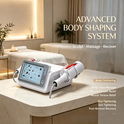 Professional Dual Handle Inner Ball Roller Device Body Contouring Body Shaping Muscle Relax Equipment