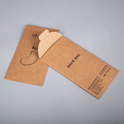Environmentally friendly biodegradable paper bags with perforated windows envelope bags
