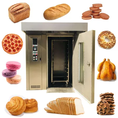 Diesel Bakery Bread Machine Rotary Rack Oven Baking Tools and Equipment Oven