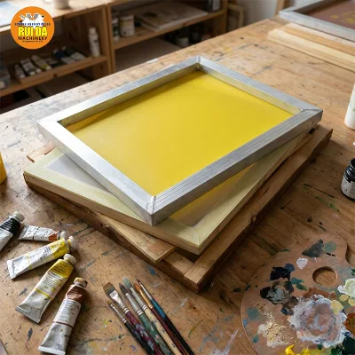 Ruida OEM/ODM Impresores Serigr Ficos Custom Size Screen Printing Plate With Aluminum/wooden Frame