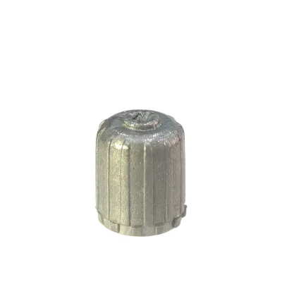 Short Grey Plastic Sealing Car Valve Cap for TPMS
