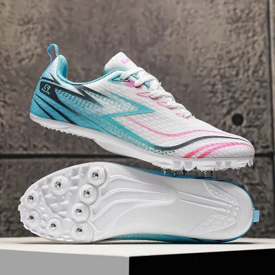 Professional Athletics Running Racing Spikes Cleats for Men and Women Breathable Track Field Road Running Shoes for Summer