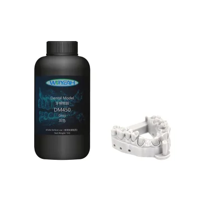 China manufacturer grey print resin high precision 3D printer resin for dental teeth model