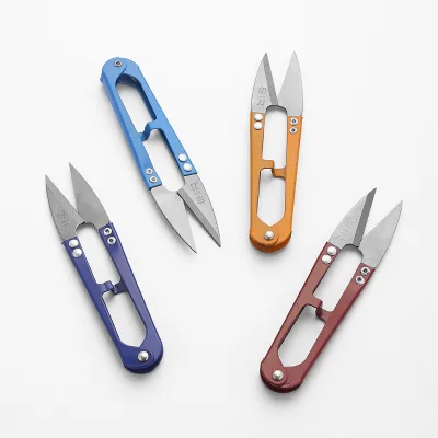 Wholesale portable cross stitch embroidery scissors for cutting small threads