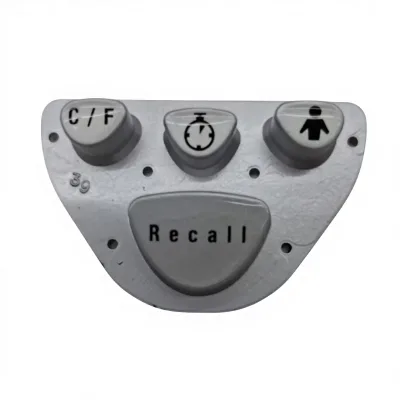 Customizable Silicone Rubber Keypad Keyboard with Customized Button Pad Control Panel Epoxy Dripping Model GR658 TW Origin