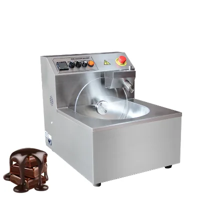 Commercial 8kg Small Chocolate Automatic Mini Tempering Melt Machine Dispenser Chocolat Price for Sale Temperingchocolatemachine