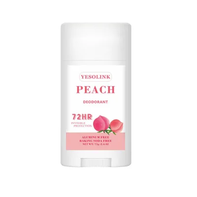 Peach Lavender Antiperspirant Deodorant Stick Coconut Rose Perfume Oil for Underarm Odor Reduction Cream Formula