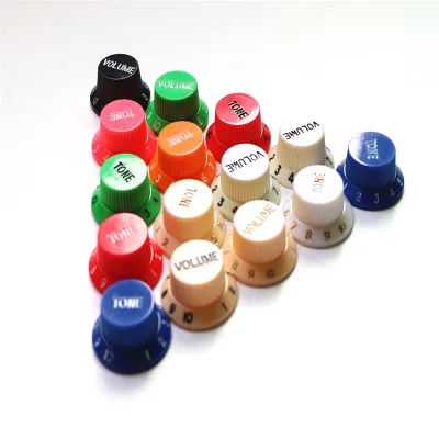 Colorful Guitar Speed Knobs Electric Guitar Parts Replacement Musical Instruments Parts
