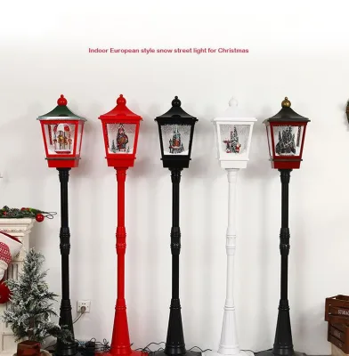 European Outdoor Decorative Lighting Snowing Street Lamp for Christmas Decorations Little Angel New Led Plastic 80 Rechargeable