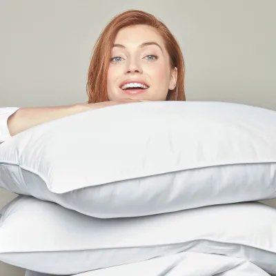 Duck Feather Cushion Inners Pillow Hotel Down Feather 100% Goose Down Continental Pillows