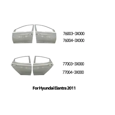 HuaXi Supply Car Left Rear Door for HYUNDAI Elantra 2021- 77003-AA000