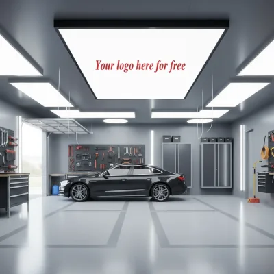 High CRI 80+ LED Soft Film Ceiling Light for Auto Showroom & 4S Shop