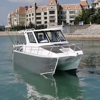 Factory Mass Production 15m Diving Boat Catamaran 49ft Sport Fishing Boats