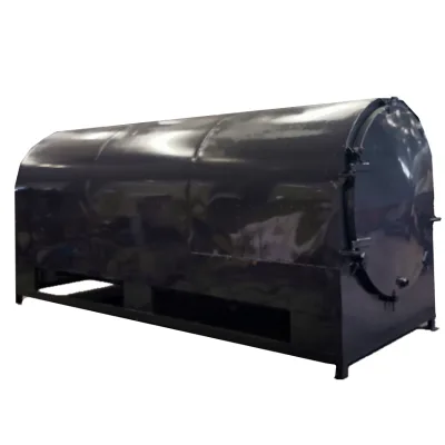 Hot Selling Biomass Materials Automatic Carbonization Furnace  Rice Husk Coir Carbonizing Furnace